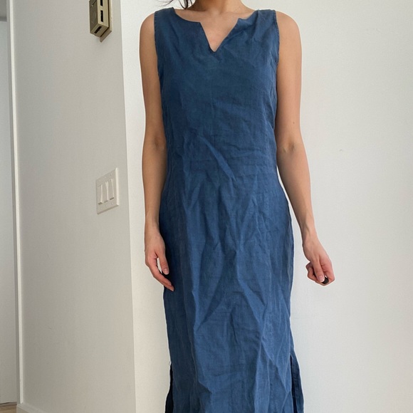 **SOLD DO NOT BUY** 90s Jean maxi dress!! - Picture 3 of 6